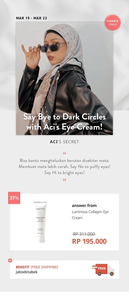 luminous collagen eye cream