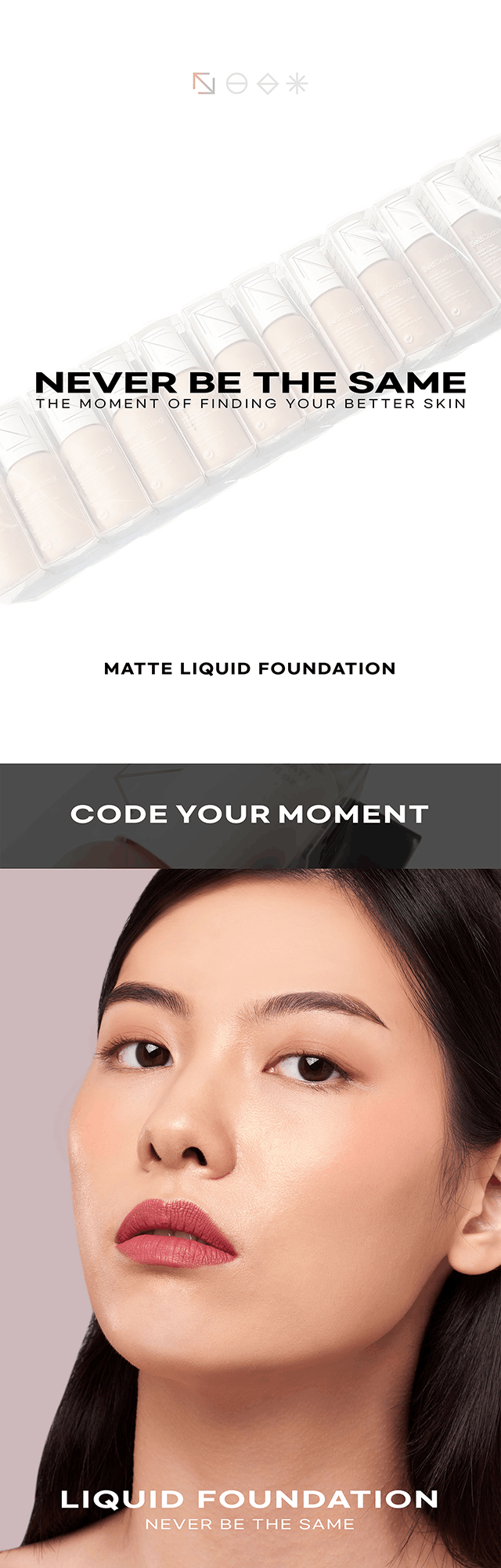 Brand: SelfCoding - Never be the same Liquid Foundation