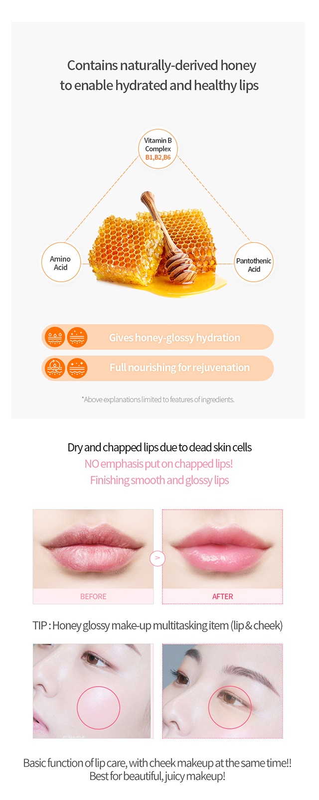 Brand: Y.N.M - Honey Lip Balm
