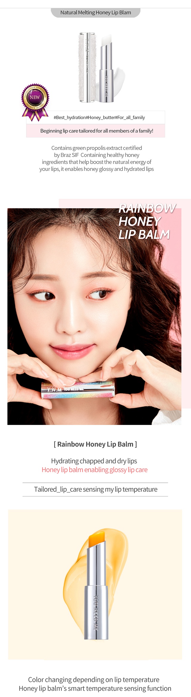 Brand: Y.N.M - Honey Lip Balm