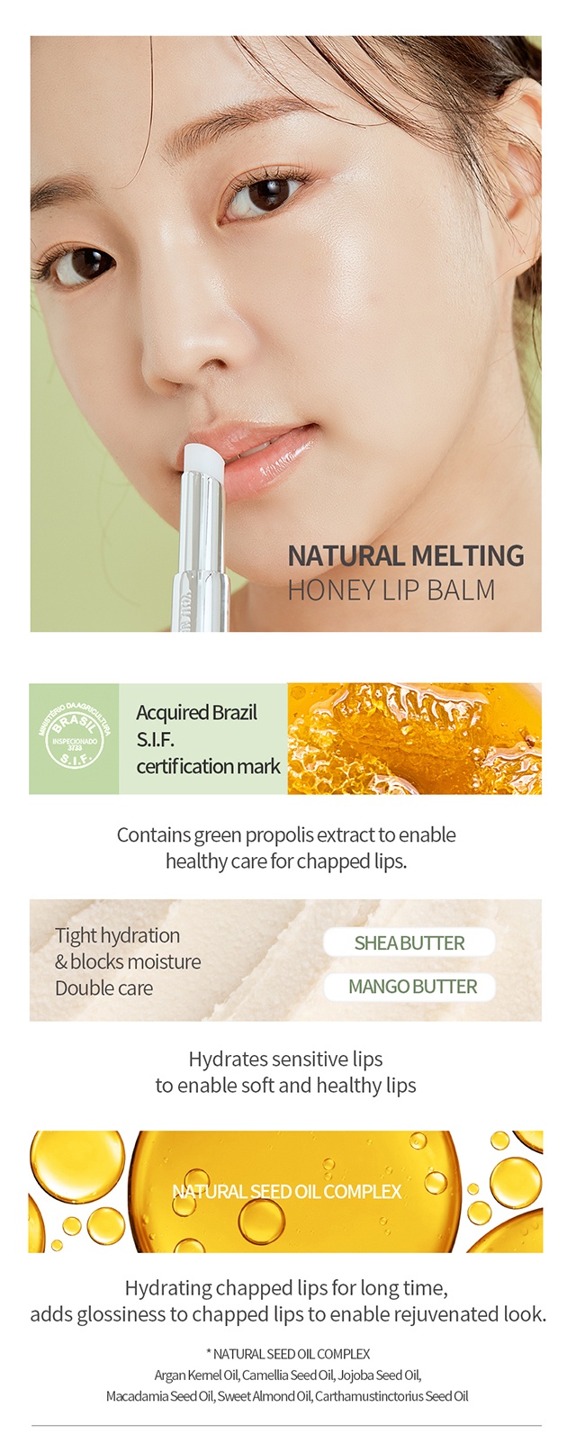 Brand: Y.N.M - Honey Lip Balm