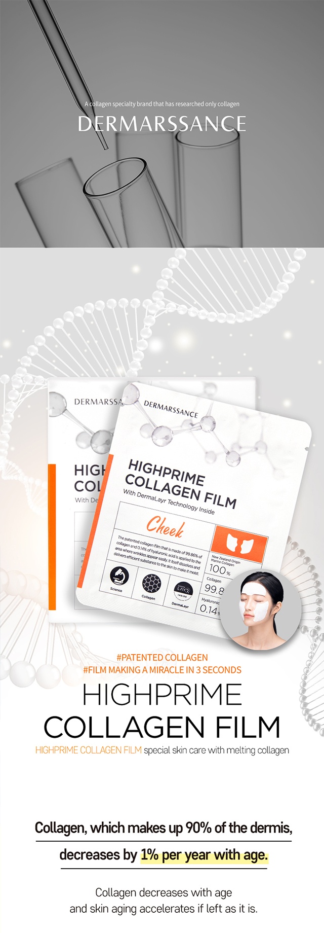 Brand: Dermarssance - Highprime Collagen Film / Collagen Ampoule Mist