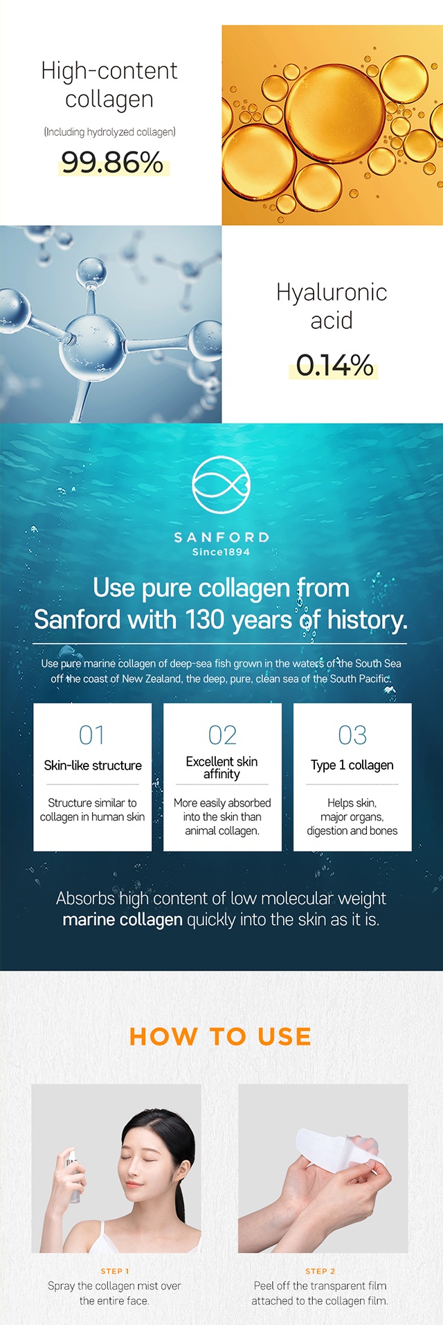 Brand: Dermarssance - Highprime Collagen Film / Collagen Ampoule Mist