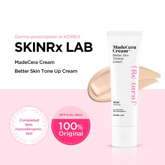 Brand: SKINRx LAB - MadeCera Cream Better Skin Toneup Cream 30ml