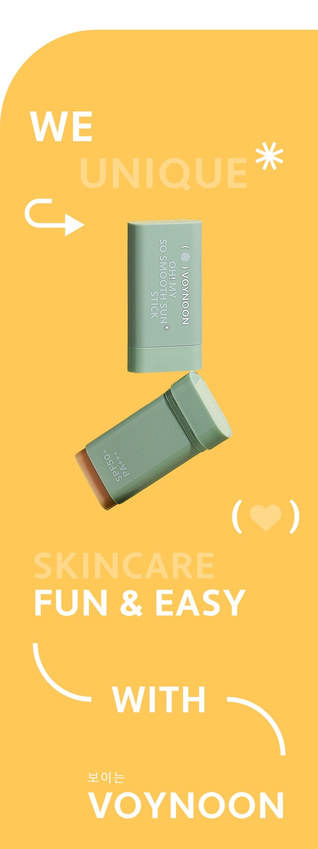 Brand: VOYNOON - Oh my so smooth sunstick SPF 50+ PA+++