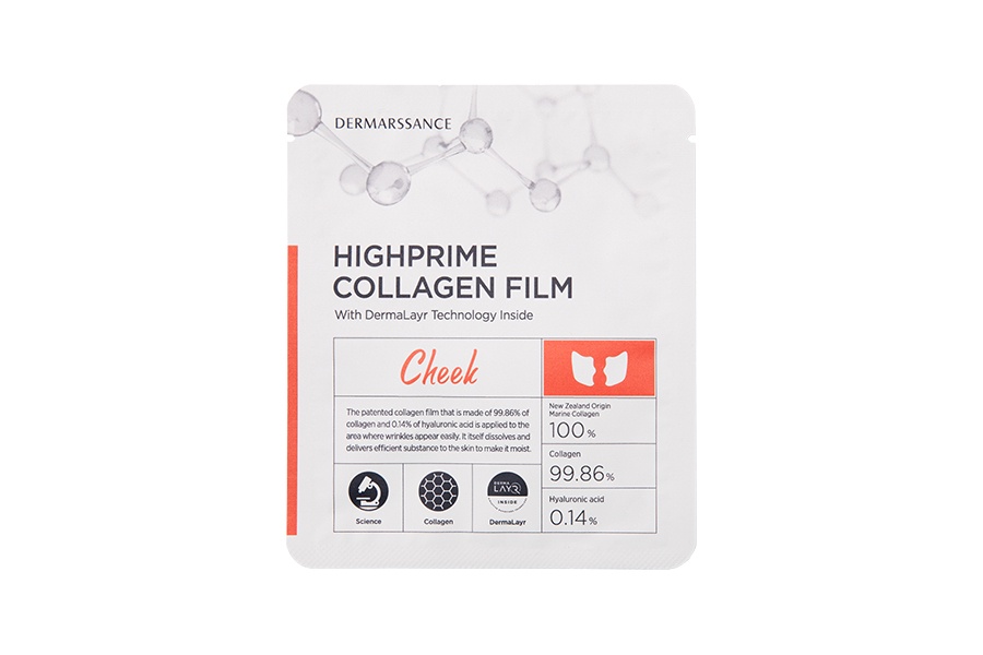 Highprime Collagen Film [Cheek] (5pcs)